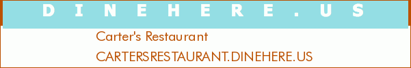 Carter's Restaurant
