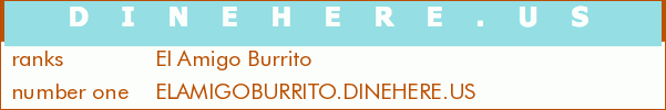 El Amigo Burrito