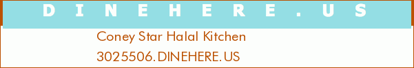 Coney Star Halal Kitchen