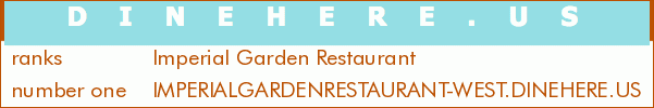 Imperial Garden Restaurant