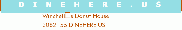 Winchells Donut House