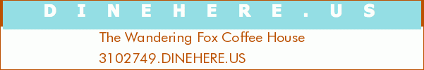 The Wandering Fox Coffee House