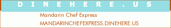 Mandarin Chef Express