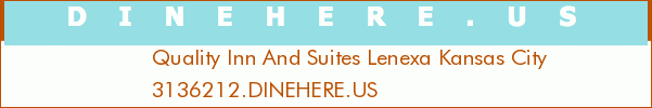 Quality Inn And Suites Lenexa Kansas City