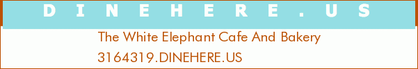 The White Elephant Cafe And Bakery