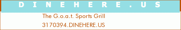 The G.o.a.t. Sports Grill