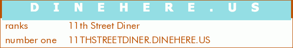 11th Street Diner