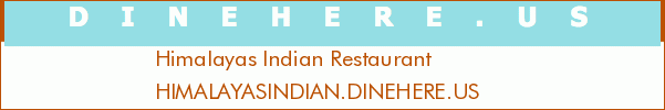 Himalayas Indian Restaurant