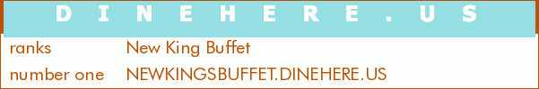 New King Buffet