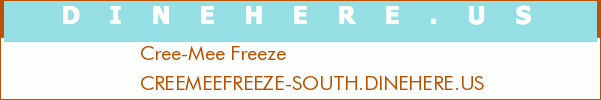 Cree-Mee Freeze