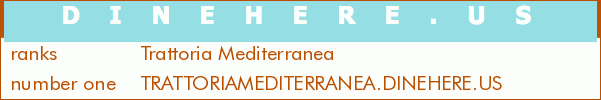 Trattoria Mediterranea