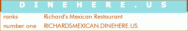 Richard's Mexican Restaurant