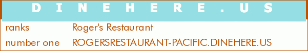 Roger's Restaurant
