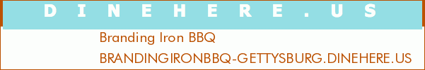 Branding Iron BBQ