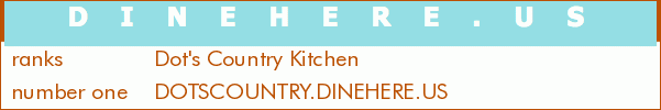 Dot's Country Kitchen