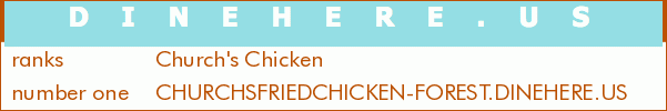 Church's Chicken