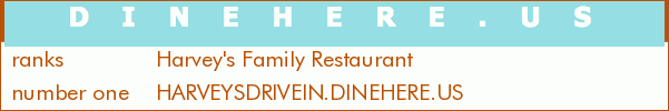 Harvey's Family Restaurant