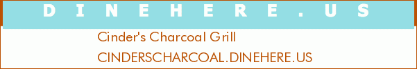 Cinder's Charcoal Grill