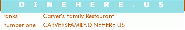 Carver's Family Restaurant