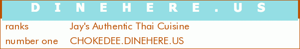 Jay's Authentic Thai Cuisine