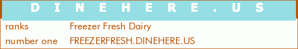 Freezer Fresh Dairy