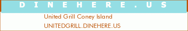 United Grill Coney Island