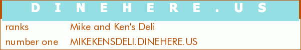 Mike and Ken's Deli