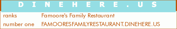 Famoore's Family Restaurant