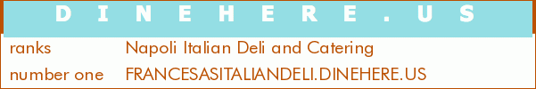 Napoli Italian Deli and Catering