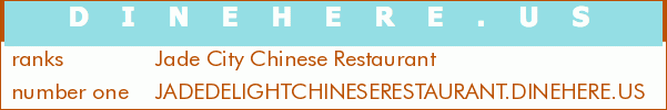 Jade City Chinese Restaurant