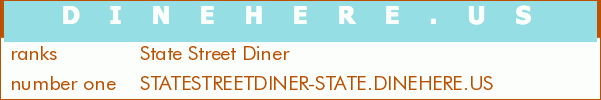 State Street Diner