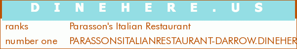 Parasson's Italian Restaurant