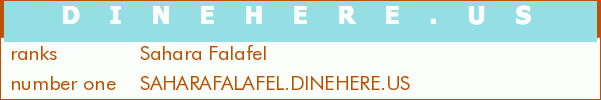Sahara Falafel