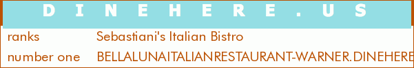 Sebastiani's Italian Bistro