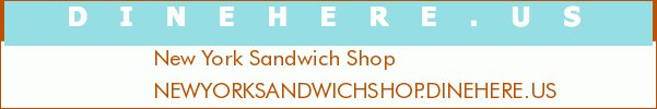 New York Sandwich Shop