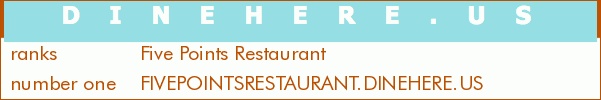 Five Points Restaurant
