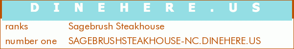 Sagebrush Steakhouse