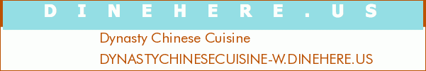 Dynasty Chinese Cuisine