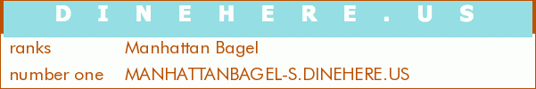 Manhattan Bagel