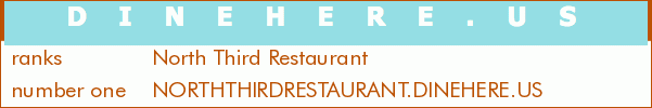 North Third Restaurant