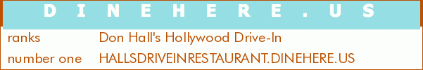 Don Hall's Hollywood Drive-In