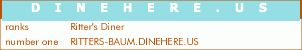 Ritter's Diner