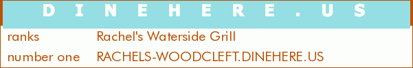 Rachel's Waterside Grill