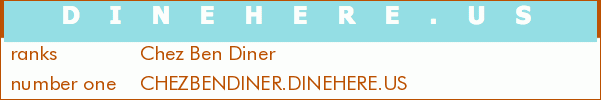 Chez Ben Diner