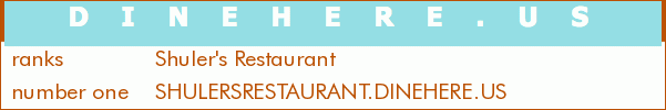 Shuler's Restaurant