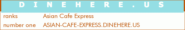 Asian Cafe Express