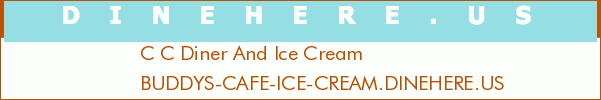 C C Diner And Ice Cream