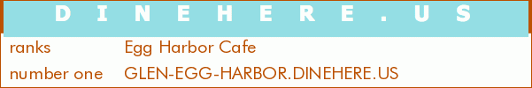 Egg Harbor Cafe