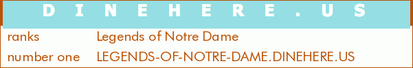 Legends of Notre Dame