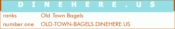 Old Town Bagels